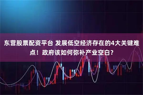 东营股票配资平台 发展低空经济存在的4大关键难点！政府该如何弥补产业空白？