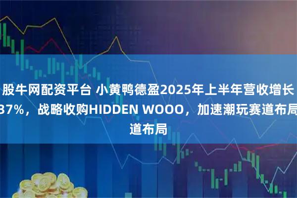 股牛网配资平台 小黄鸭德盈2025年上半年营收增长37%，战略收购HIDDEN WOOO，加速潮玩赛道布局